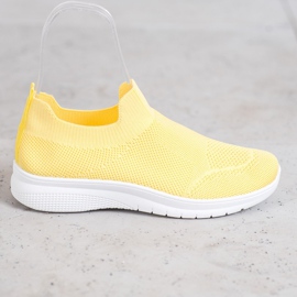 SHELOVET Slip-on lenkkarit keltainen 2
