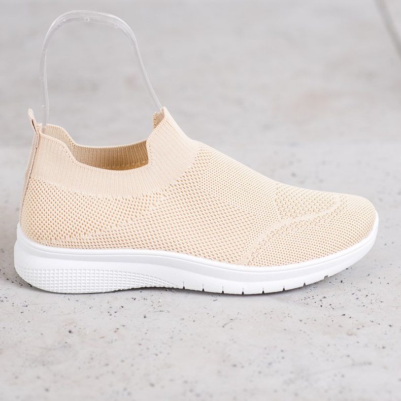 SHELOVET Slip-on lenkkarit beige 2