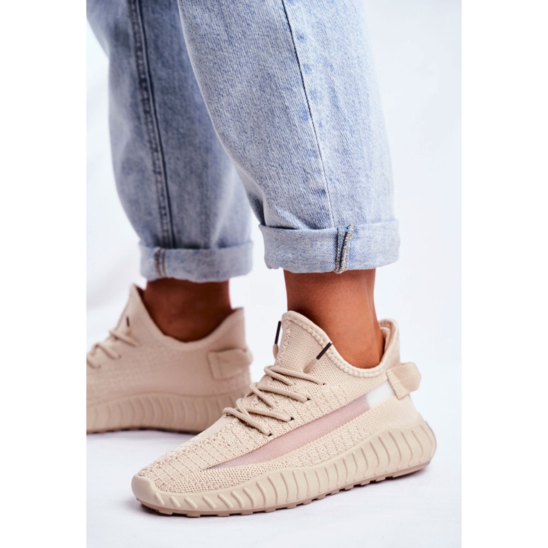 Naisten urheilukengät, kevyt, ilmava beige Lumiere 1