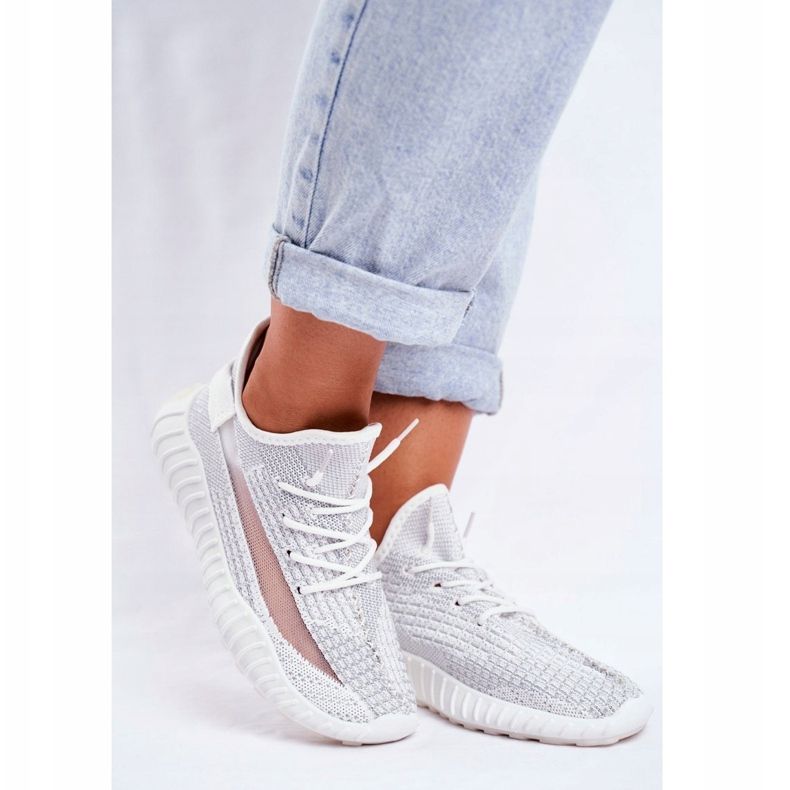 Naisten urheilukengät, kevyt, ilmava hopea Lumiere harmaa 1