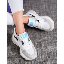 Weide Urheilukengät valkoinen musta harmaa 1