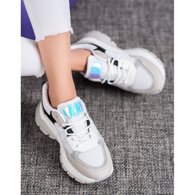 Weide Urheilukengät valkoinen musta harmaa 1