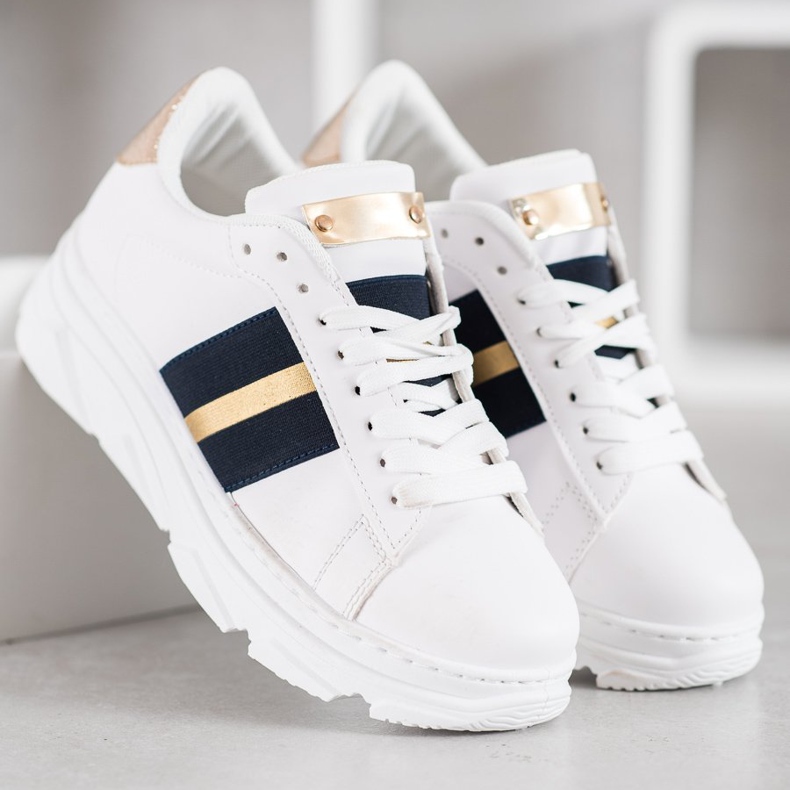 Weide Tennarit alustalla valkoinen musta keltainen 2