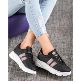 Weide Tennarit alustalla musta monivärinen 2