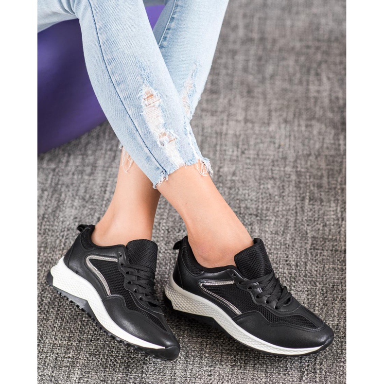 SHELOVET Klassiset mustat lenkkarit harmaa 2