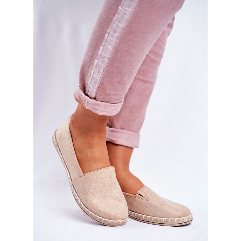 NEWS Naisten beige Lapu Lapu Slip-On Espadrilles 1