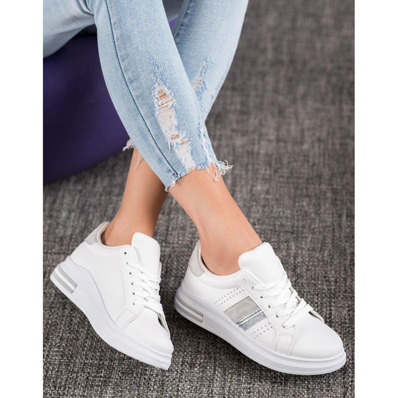 SHELOVET Eco -nahka lenkkarit valkoinen 2