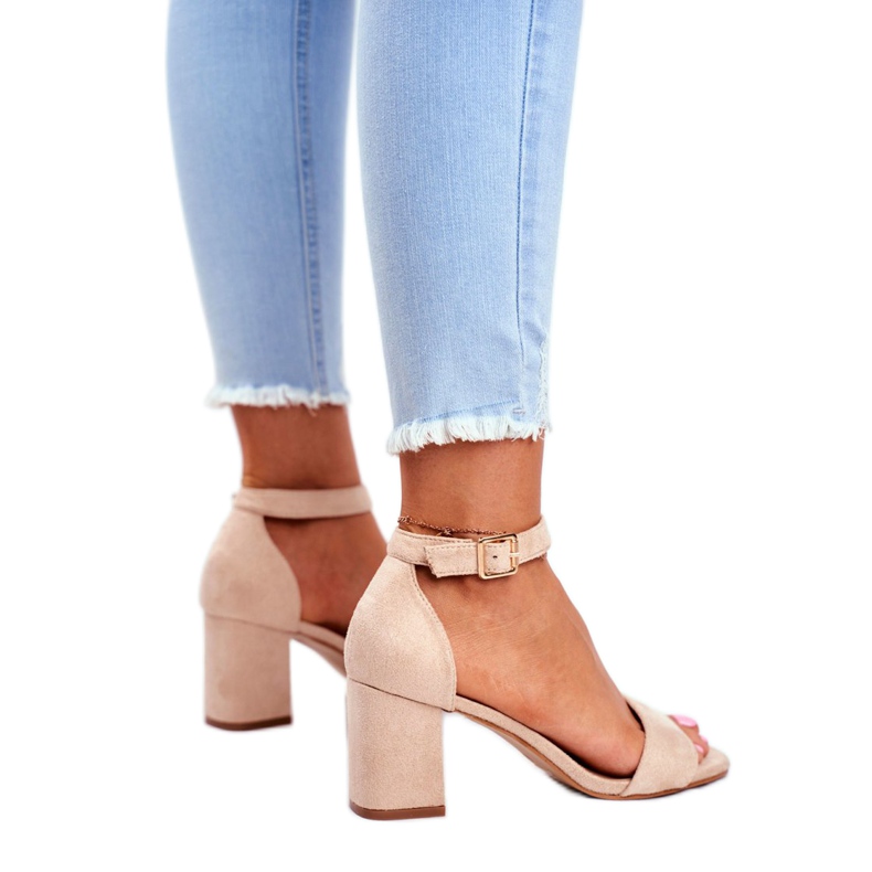 Vinceza Naisten sandaalit Suede Beige Lisää ja enemmän! 2