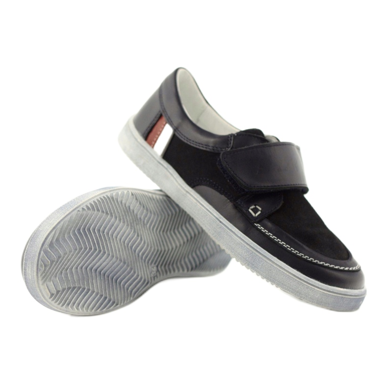 Nahkaiset urheilukengät Bartek 28369 sininen 4