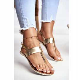 Lu Boo | Nora II-GAT Gold Mirror Sandaalit kultainen 1