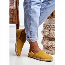 NEWS Naisten keltaiset Vulcan Slip-On -espadrillit keltainen 2