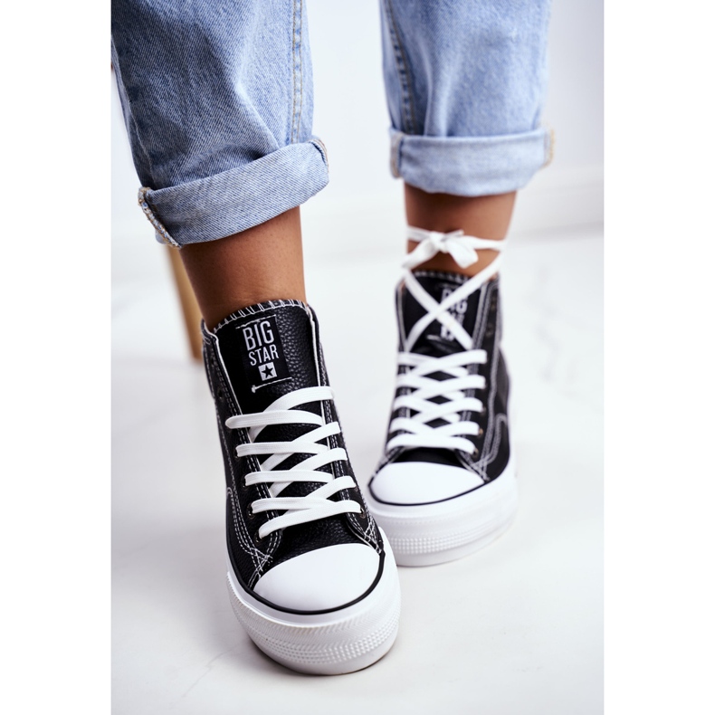 Naisten lenkkarit Big Star Black GG274012 musta 2