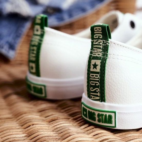 Naisten lenkkarit Big Star White GG274006 valkoinen 1