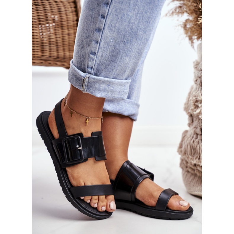 Naisten sandaalit Tuoksuva kumi ZAXY musta DD285051 1