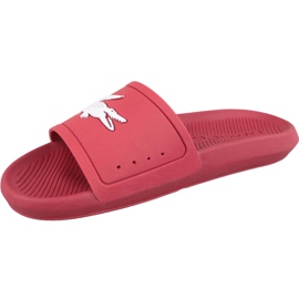 Lacoste Croco Slide 119 1 M 737CMA001817K valkoinen punainen 1