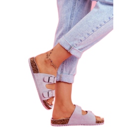 EVE Naisten tossut korkissa soljilla Harmaa Si Senor 3