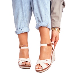 SEA Naisten sandaalit Wedge Beige LaMane 2