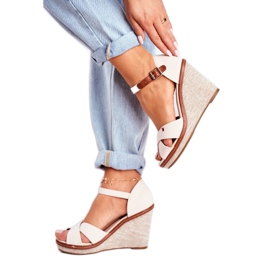 SEA Naisten sandaalit Wedge Beige LaMane 1