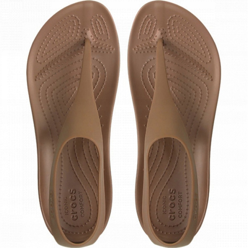 Crocs Serena Flip W 205468 860 ruskea 1