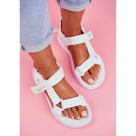 Naisten sandaalit Big Star White FF274A603 valkoinen 3