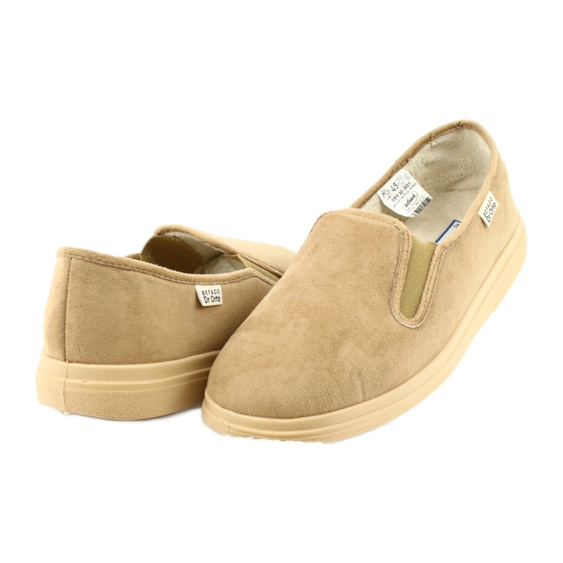 Befado miesten kengät pu 991M001 beige 3