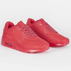 Miesten punaiset urheilukengät 5586-4 punainen 1