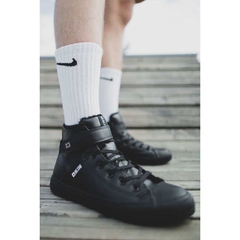 Miesten lenkkarit Big Star Warm Black Y174020FW musta 1