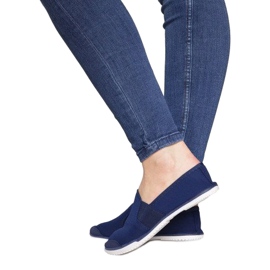 Lycra HT48 Navy Slip-On Lenkkarit laivastonsininen 1
