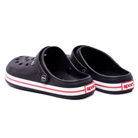 Miesten tossut uima -altaalle Kroksy Pasipheme Black musta 3