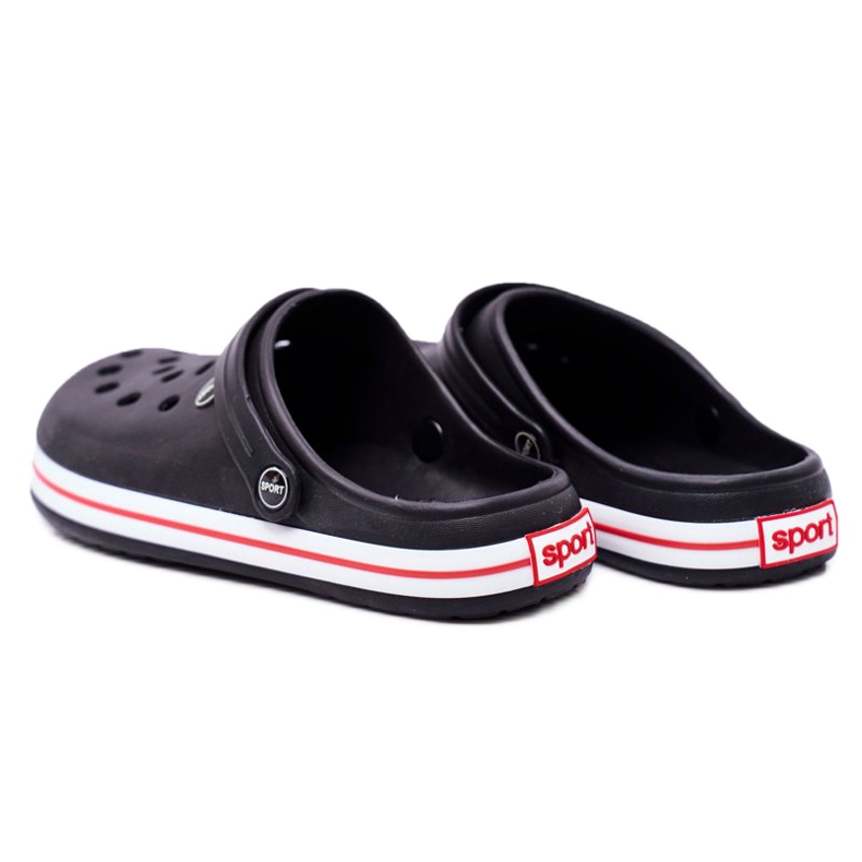 Miesten tossut uima -altaalle Kroksy Pasipheme Black musta 3