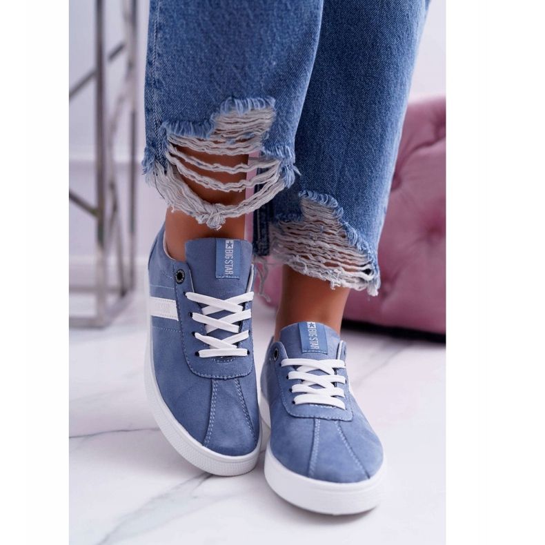 Naisten urheilukengät Big Star Blue DD274620 sininen 2