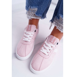 Naisten urheilukengät Big Star Pink DD274621 vaaleanpunainen 2