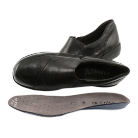 Caprice matala leikkaus naisten kengät teg.H musta 4