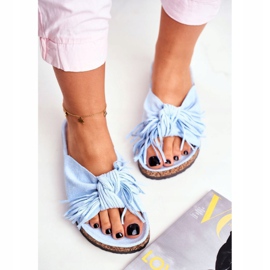 BUGO Naisten siniset tossut Cork Fringe -venesatamassa sininen 1