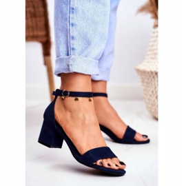 BUGO Naisten sandaalit Mokka Navy Blue Oh Baby! tummansininen 1