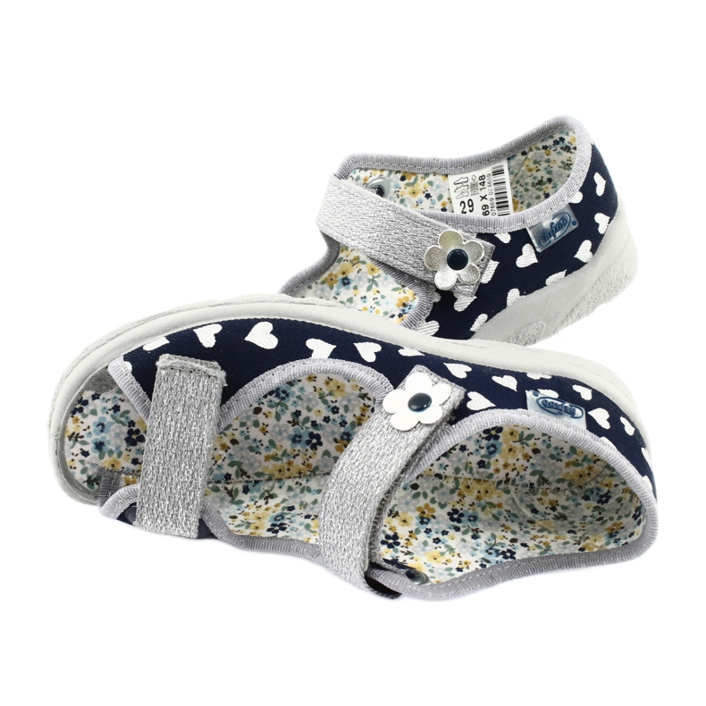 Befado lasten kengät 969X148 tummansininen laivastonsininen harmaa 4