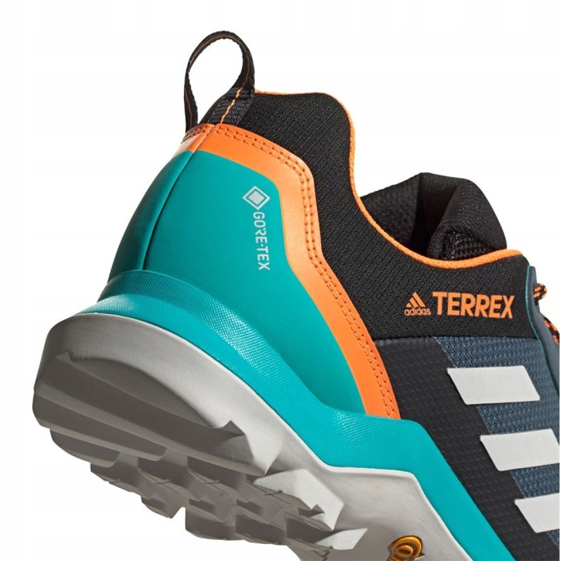 Adidas Terrex AX3 Gtx M FV6850 kengät musta oranssi vaaleanpunainen harmaa 2