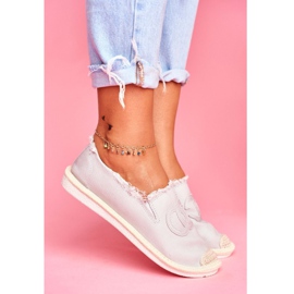 PS1 Naisten Espadrilles Harmaa Flaure 1