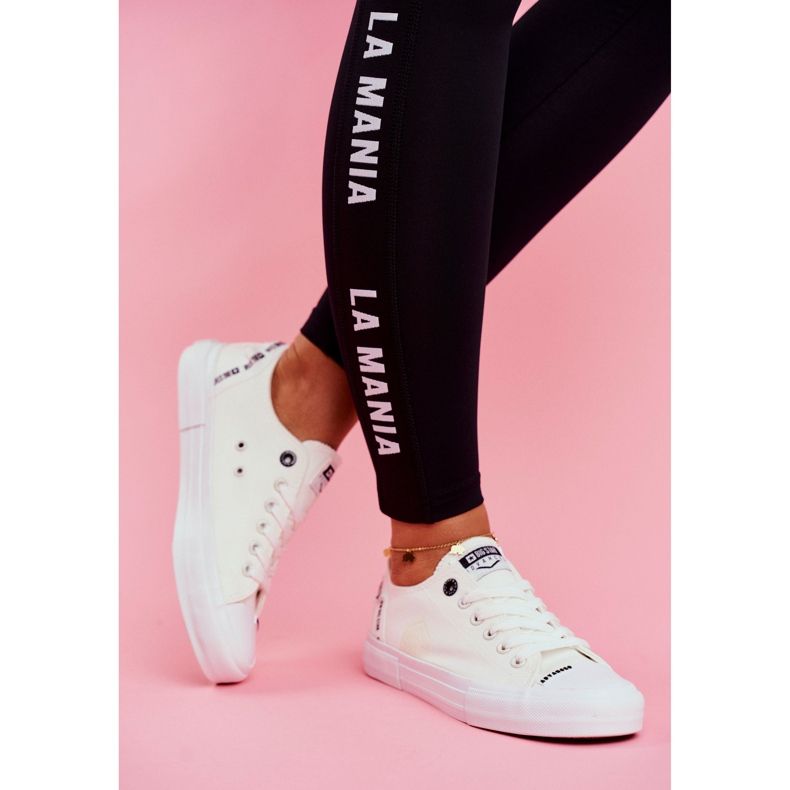 Naisten lenkkarit Big Star White DD274206 valkoinen 2