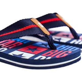 Miesten tossut Varvastossut Big Star Navy Blue FF274A484 tummansininen 1