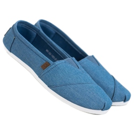 Blue Slip On Tennarit sininen 1