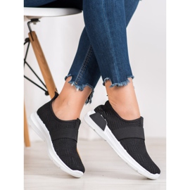 SHELOVET Liukastettavat urheilukengät musta 1