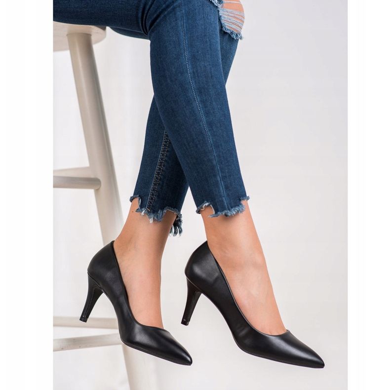 Gogo Pumput Eco -nahkaa musta 1