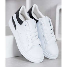 SHELOVET Muodikkaat urheilukengät valkoinen 2