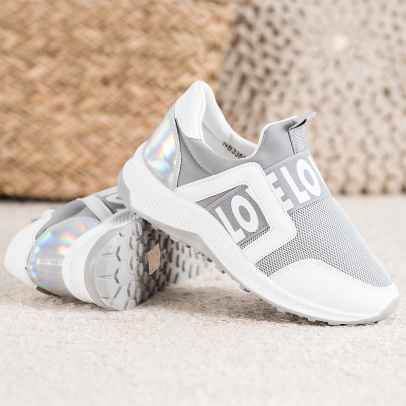 Seastar Slipons rakkausalustalla valkoinen harmaa 1