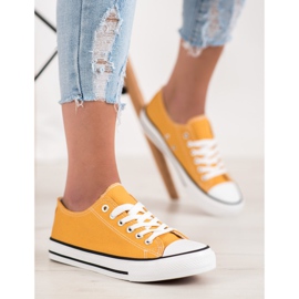 SHELOVET Keltaiset lenkkarit keltainen 2