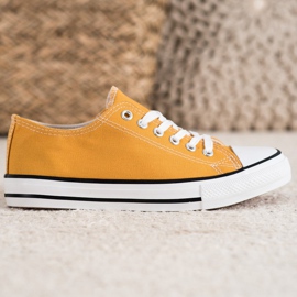 SHELOVET Keltaiset lenkkarit keltainen 1