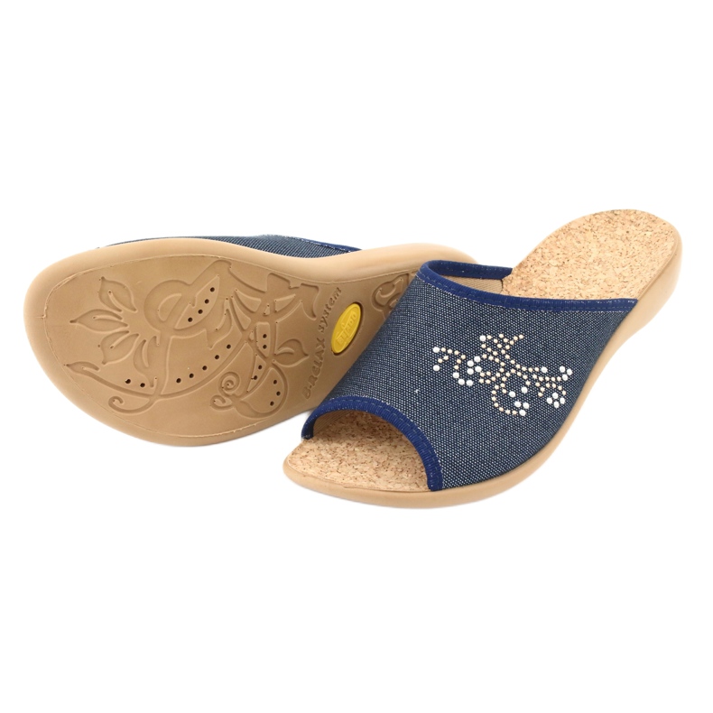 Befado naisten kengät pu 254D107 laivastonsininen 4