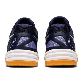 Asics Upcourt 4 W 1072A055-400 lentopallokengät monivärinen tummansininen 2