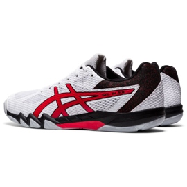 Asics Gel Blade 7 M 1071A029-101 squash-kenkä valkoinen punainen 2
